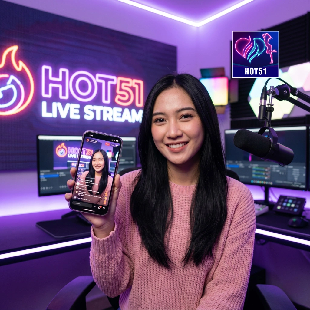 Studio Live Streaming HOT51 Indonesia